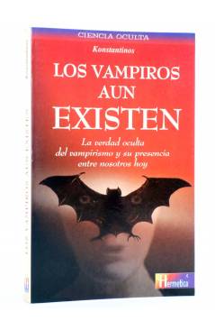 Cubierta de LOS VAMPIROS AÚN EXISTEN (Konstantinos) Robinbooks 2001