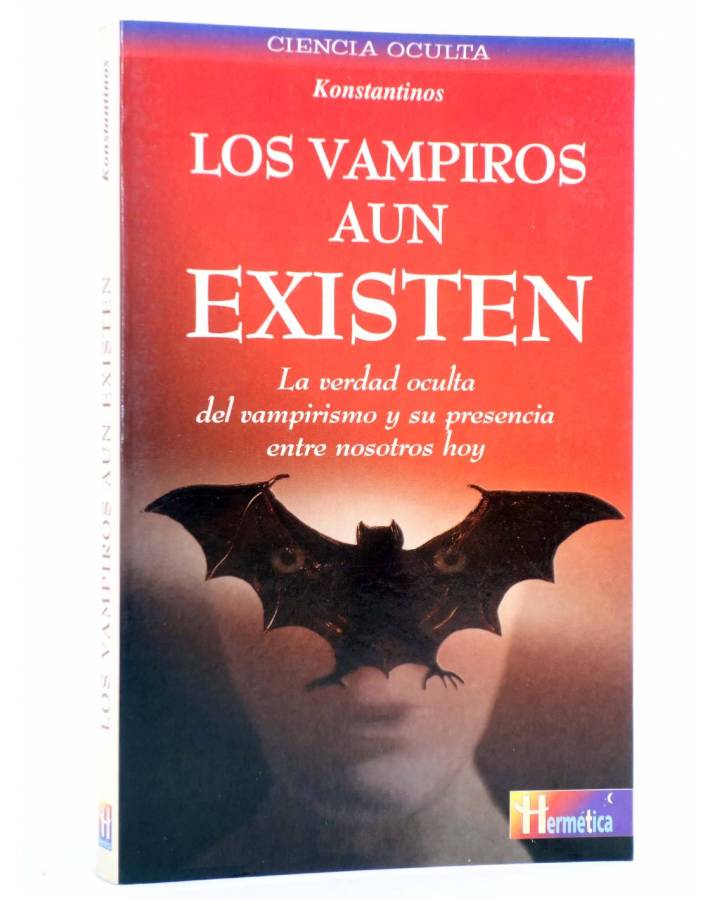 Cubierta de LOS VAMPIROS AÚN EXISTEN (Konstantinos) Robinbooks 2001