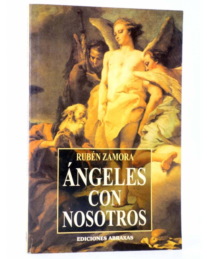 Cubierta de ÁNGELES CON NOSOTROS (Rubén Zamora) Abraxas 2007