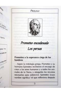 Muestra 4 de CLÁSICOS DE BOLSILLO 2. PROMETEO ENCADENADO / LOS PERSAS (Esquilo) Longseller 2001