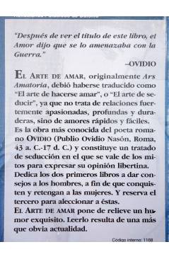 Muestra 1 de CLÁSICOS DE BOLSILLO 2. EL ARTE DE AMAR (Ovidio) Longseller 2002