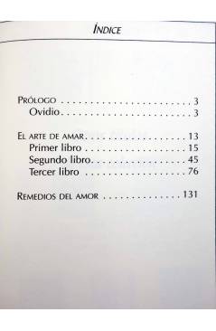 Muestra 3 de CLÁSICOS DE BOLSILLO 2. EL ARTE DE AMAR (Ovidio) Longseller 2002