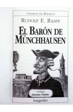 Muestra 4 de CLÁSICOS DE BOLSILLO 4. EL BARÓN DE MÜNCHHAUSEN (Rudolf E. Raspe) Longseller 2002