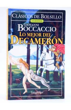 Cubierta de CLÁSICOS DE BOLSILLO 5. LO MEJOR DEL DECAMERÓN (Giovanni Boccaccio) Longseller 2002