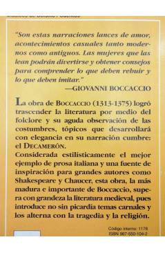 Muestra 1 de CLÁSICOS DE BOLSILLO 5. LO MEJOR DEL DECAMERÓN (Giovanni Boccaccio) Longseller 2002