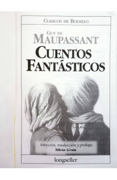 Muestra 2 de CLÁSICOS DE BOLSILLO 7. CUENTOS FANTÁSTICOS (Guy De Maupassant) Longseller 2002