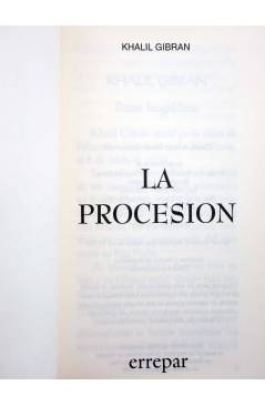 Muestra 2 de CLÁSICOS DE BOLSILLO 9. LA PROCESIÓN (Khalil Gibran) Errepar 1998