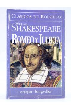 Cubierta de CLÁSICOS DE BOLSILLO 31. ROMEO Y JULIETA (William Shakespeare) Longseller/Errepar 1999