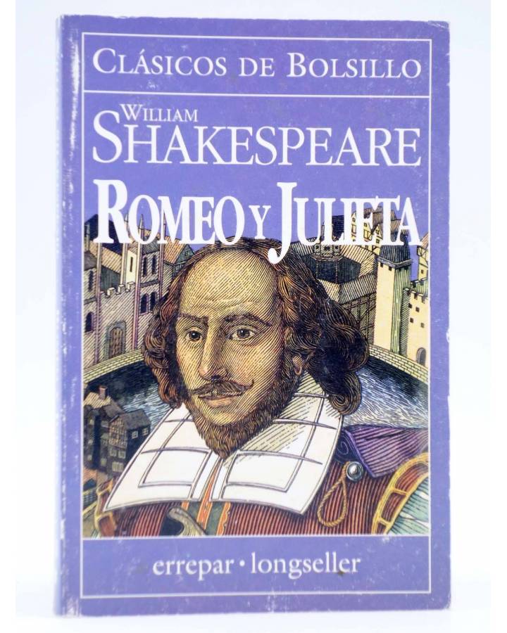Cubierta de CLÁSICOS DE BOLSILLO 31. ROMEO Y JULIETA (William Shakespeare) Longseller/Errepar 1999