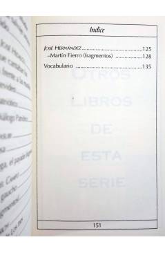 Muestra 5 de CLÁSICOS DE BOLSILLO 34. LOS CANTOS DEL PAYADOR. ANTOLOGÍA DE POESÍA GAUCHESCA (Vvaa) Longseller 1999