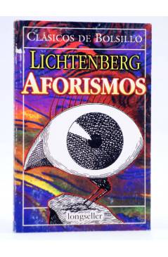Cubierta de CLÁSICOS DE BOLSILLO 72. AFORISMOS (Lichtenberg) Longseller 2001