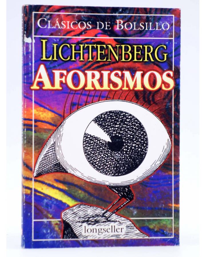 Cubierta de CLÁSICOS DE BOLSILLO 72. AFORISMOS (Lichtenberg) Longseller 2001