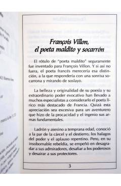 Muestra 5 de CLÁSICOS DE BOLSILLO 75. BALADAS DE UN POETA MALDITO (François Villon) Longseller 2001