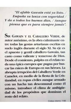 Muestra 1 de CLÁSICOS DE BOLSILLO 86. SIR GAWAIN Y EL CABALLERO VERDE (Anónimo) Longseller 2001