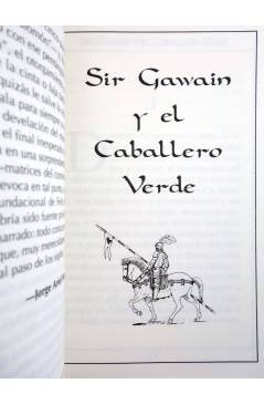 Muestra 4 de CLÁSICOS DE BOLSILLO 86. SIR GAWAIN Y EL CABALLERO VERDE (Anónimo) Longseller 2001