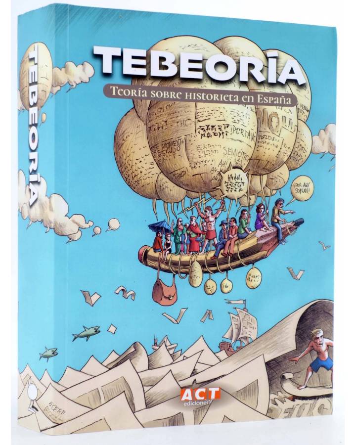 Cubierta de TEBEORÍA. TEORÍA SOBRE HISTORIETA EN ESPAÑA (Vvaa) ACyT 2022