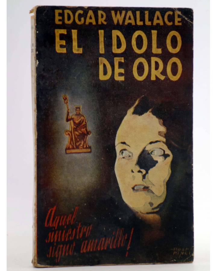 Cubierta de COLECCIÓN AVENTURAS 3. EL ÍDOLO DE ORO (Edgar Wallace) Epesa 1944