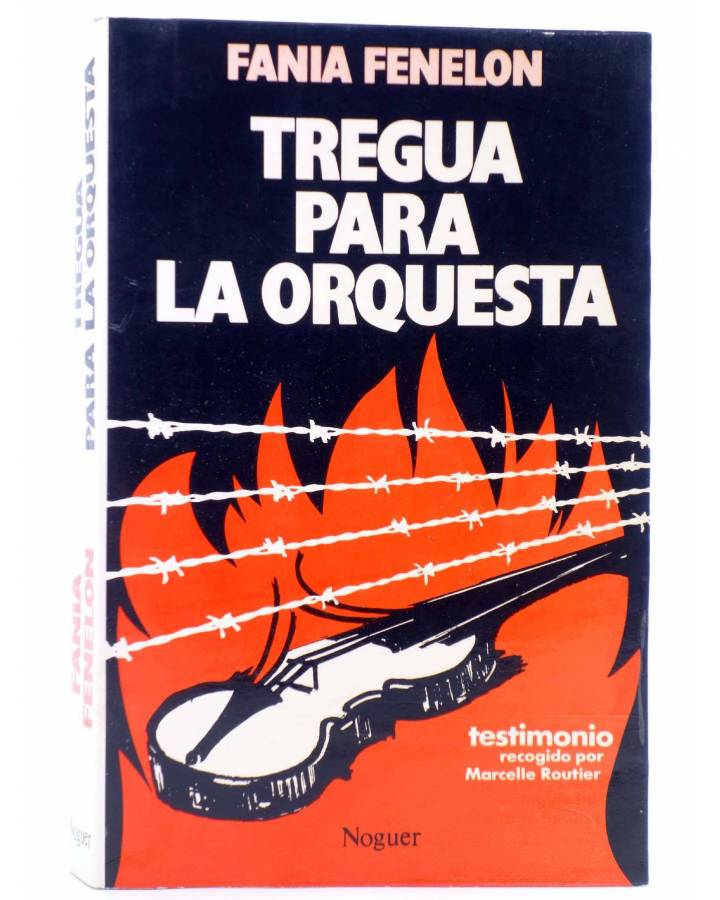 Cubierta de TREGUA PARA LA ORQUESTA (Fania Fenelon) Noguer 1981