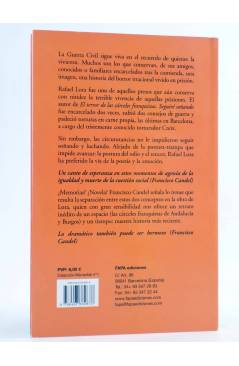 Contracubierta de EL TERROR DE LAS CÁRCELES FRANQUISTAS. SEGUIRÉ SOÑANDO (Rafael Lora) Fapa 2003