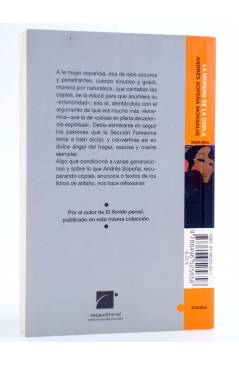 Contracubierta de PUZZLE 66. LA MORENA DE LA COPLA (Andrés Sopeña Monsalve) Roca Ed 2005. MEMORIA