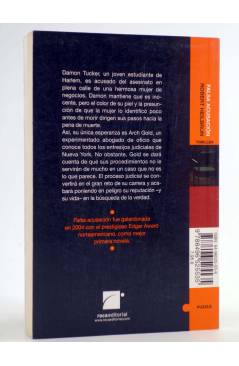 Contracubierta de PUZZLE 54. FALSA ACUSACIÓN (Robert Heilbrun) Roca Ed 2005. THRILLER