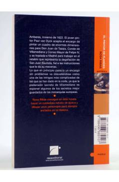 Contracubierta de PUZZLE 204. EL PINTOR DE FLANDES (Rosa Ribas) Roca Ed 2006. HISTÓRICA