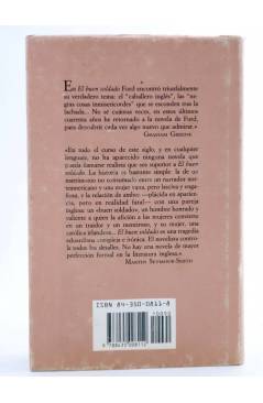 Contracubierta de EL BUEN SOLDADO (Ford Madox Ford) Edhasa 1990