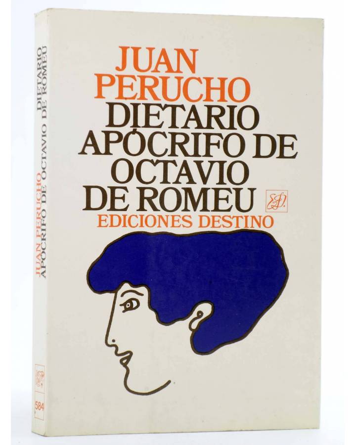 Cubierta de DIETARIO APÓCRIFO DE OCTAVIO ROMEU (Juan Perucho) Destino 1985
