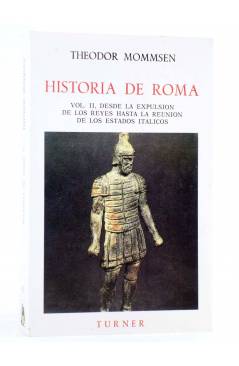 Cubierta de HISTORIA DE ROMA VOL II (Theodor Mommsen) Turner 1983