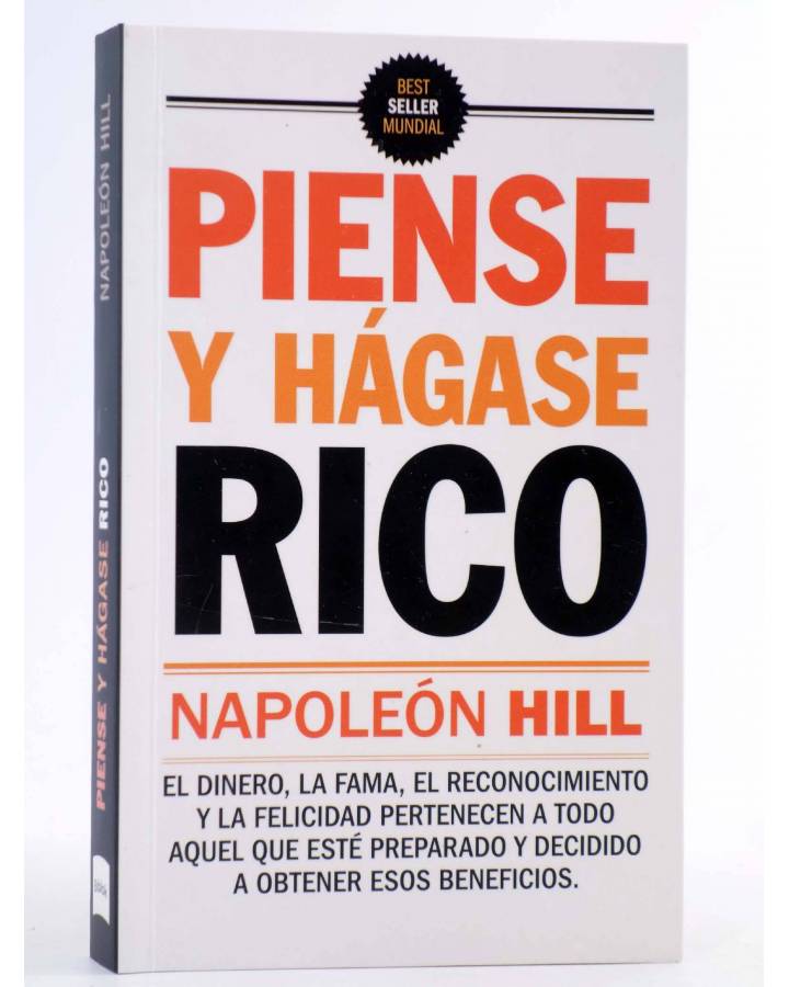 Cubierta de PIENSE Y HÁGASE RICO (Napoleón Hill) Biblok 2011
