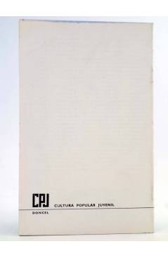 Contracubierta de CPJ - CULTURA POPULAR JUVENIL 9. EL TESORO DEL CAPITÁN TORNADO (Joaquín Aguirre Bellver / Luís R. Puer
