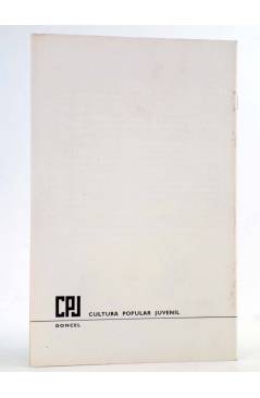 Contracubierta de CPJ - CULTURA POPULAR JUVENIL 11. LA ALERGIA DEL MOLINERO (Francisco Riego / Castañeda) Doncel 1966