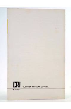 Contracubierta de CPJ - CULTURA POPULAR JUVENIL 26. ASTRONAUTAS (Manuel Calvo Hernando) Doncel 1967