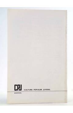 Contracubierta de CPJ - CULTURA POPULAR JUVENIL 27. QUI QUI RI QUI (Carmen Vázquez Vigo / Pepi Sánchez) Doncel 1967