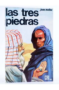 Cubierta de CPJ - CULTURA POPULAR JUVENIL 29. LAS TRES PIEDRAS (Juan Muñoz / Luís R. Puertas) Doncel 1967