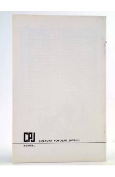 Contracubierta de CPJ - CULTURA POPULAR JUVENIL 29. LAS TRES PIEDRAS (Juan Muñoz / Luís R. Puertas) Doncel 1967