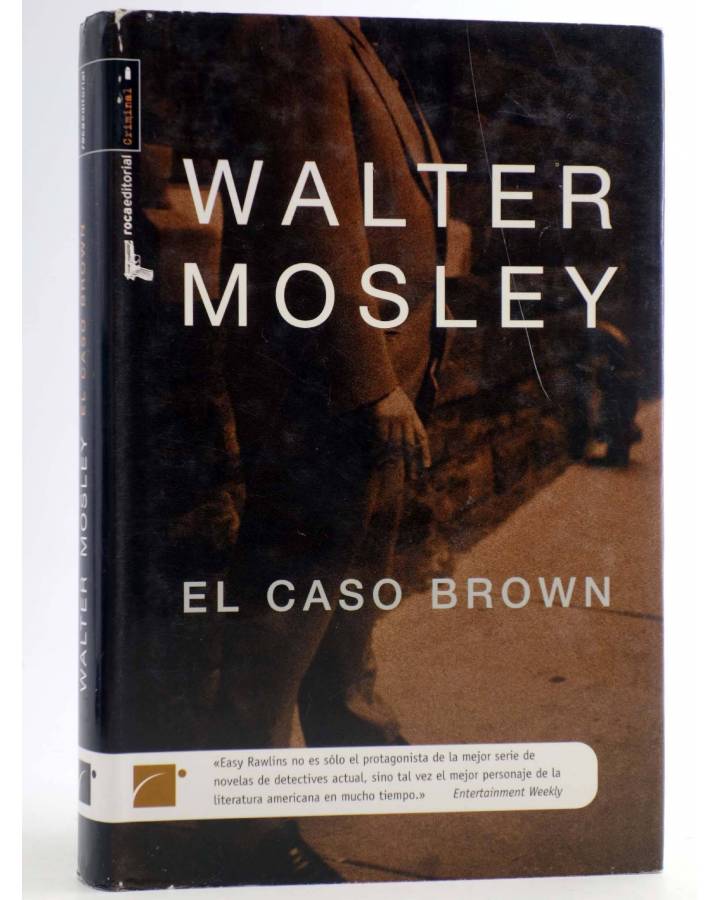 Cubierta de EL CASO BROWN (Walter Mosley) Roca Ed 2005