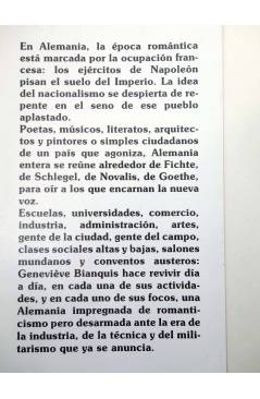 Muestra 1 de LA VIDA COTIDIANA EN LA ALEMANIA ROMÁNTICA 1795-1830 (Geneviève Bianquis) Argos Vergara 1984