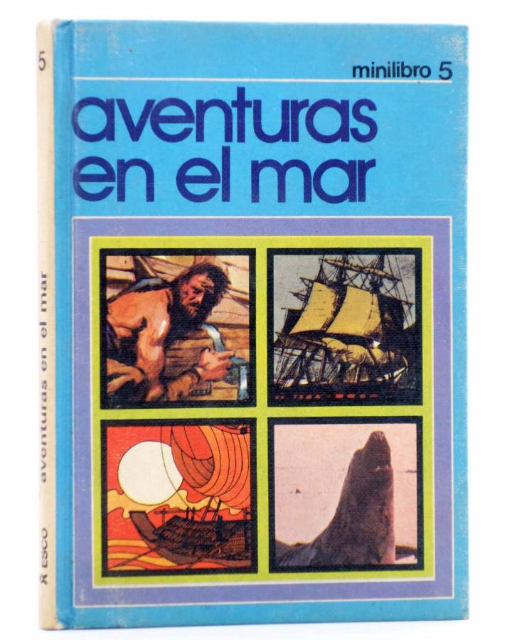 Cubierta de MINILIBROS 5. AVENTURAS EN EL MAR (Franklim / A. Esteban) Esco 1979