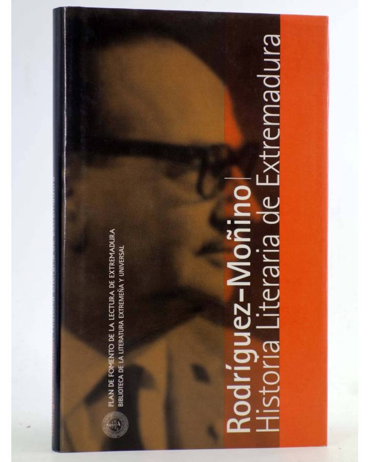 Cubierta de HISTORIA LITERARIA DE EXTREMADURA (Rodríguez Moñino) El Periódico 2003