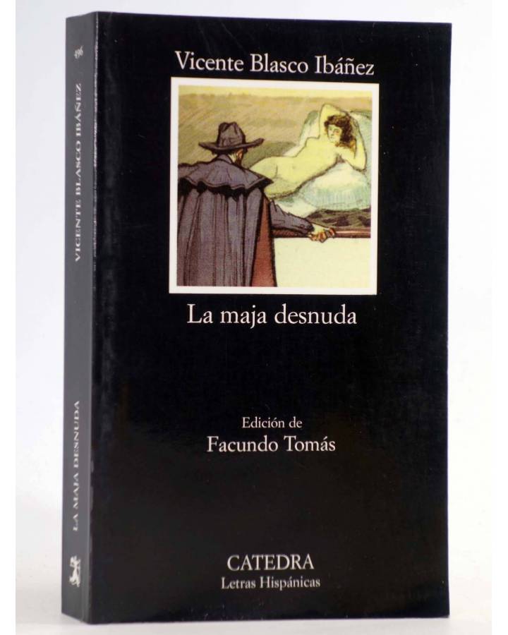 Cubierta de LA MAJA DESNUDA (Vicente Blasco Ibáñez) Cátedra 1998