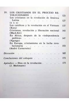 Muestra 3 de EDICIONES DE BOLSILLO 409. LOS CRISTIANOS Y LA REVOLUCIÓN (Vvaa) Laia 1975