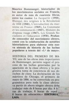Muestra 1 de EDICIONES DE BOLSILLO 471. HISTORIA DEL 1º DE MAYO (Maurice Dommanget) Laia 1976