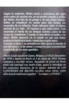 Muestra 1 de LAS CANCIONES DE BILITIS (Pierre Louys) Ediciones 29 2003