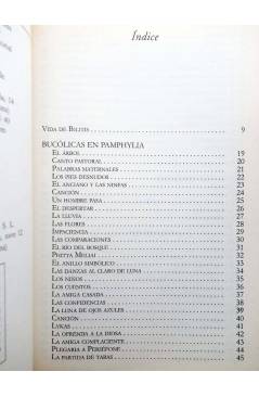 Muestra 2 de LAS CANCIONES DE BILITIS (Pierre Louys) Ediciones 29 2003