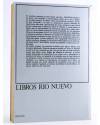 Contracubierta de WHITMAN. POESÍA COMPLETA TOMO III. EDICIÓN BILINGÜE (Walt Whitman) Río Nuevo 1979