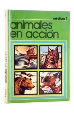 Cubierta de MINILIBRO 1. ANIMALES EN ACCIÓN (A. Esteban / Franklim) Esco 1979