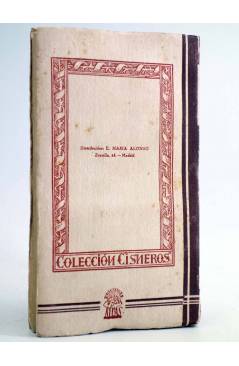 Contracubierta de COLECCIÓN CISNEROS 2. LIBRO DE SU VIDA II (Santa Teresa De Jesús) Atlas 1943