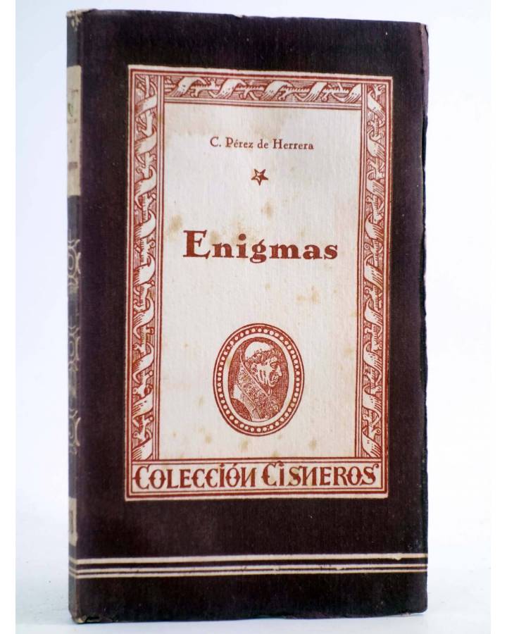 Cubierta de COLECCIÓN CISNEROS 18. ENIGMAS (C. Pérez De Herrera) Atlas 1943