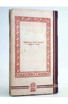 Contracubierta de COLECCIÓN CISNEROS 18. ENIGMAS (C. Pérez De Herrera) Atlas 1943